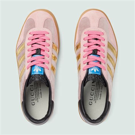 adidas gucci x|adidas x gucci gazelle pink.